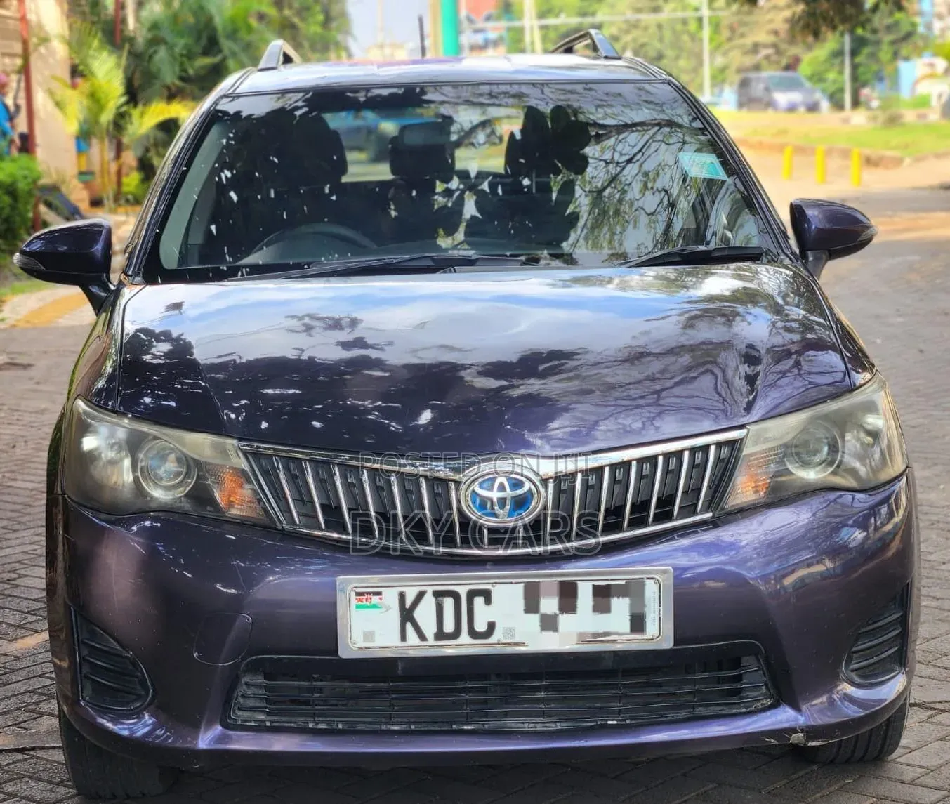 Toyota Corolla Fielder 2014 Purple