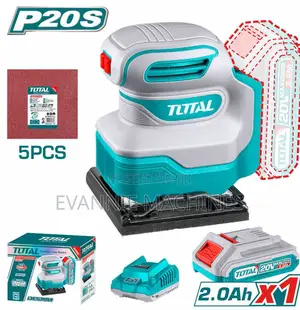 Total Tshsli20141 Cordless Sheet Sander 20v
