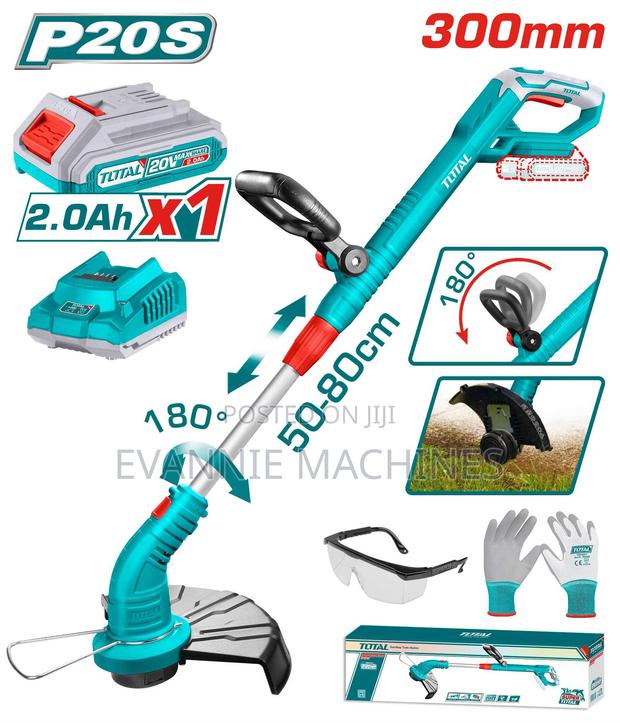 Total Tgtli20301 Lithium-Ion Grass Trimmer 20v