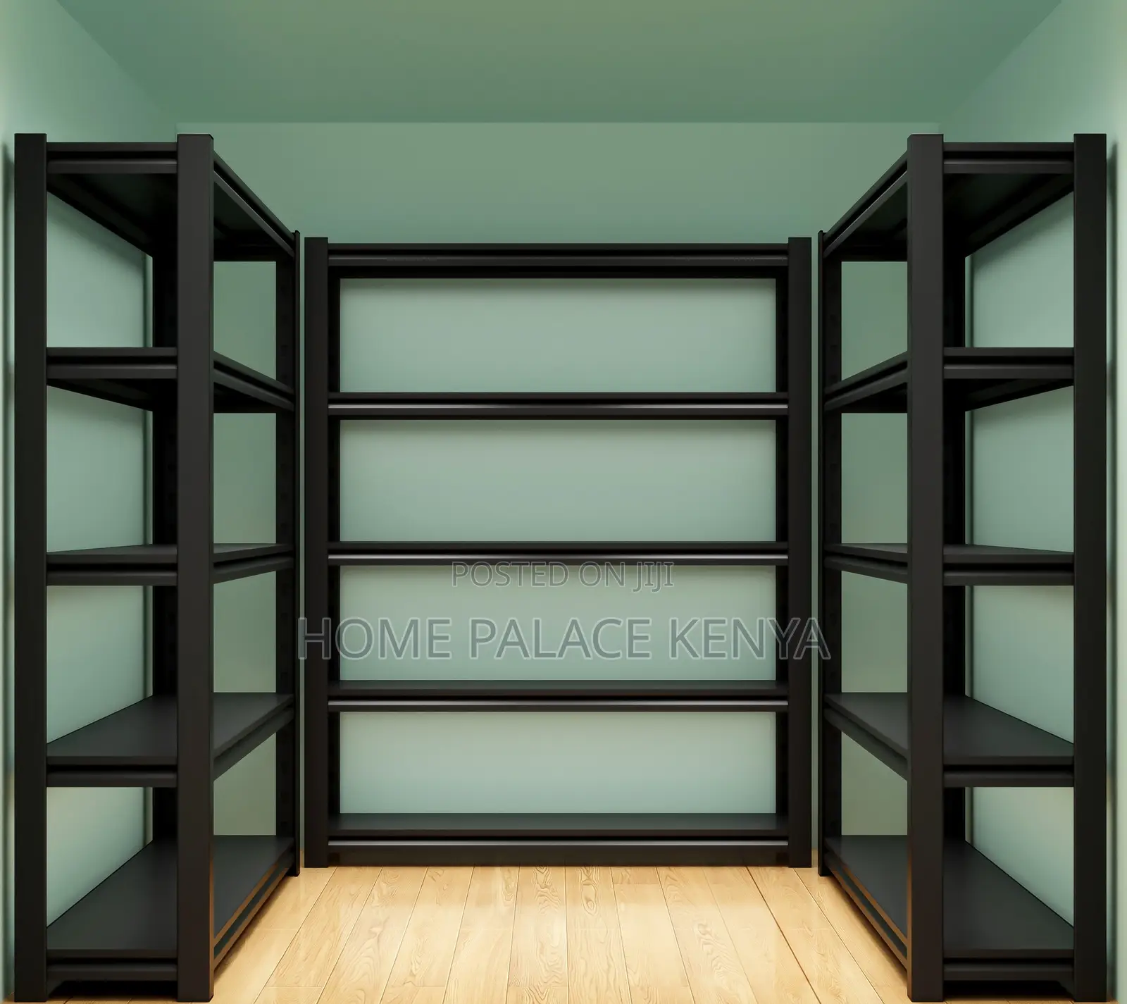Steel Rack: Free Standing Modular Storage Rack