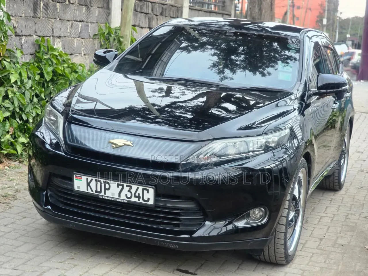 Toyota Harrier 2014 Black