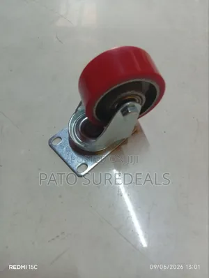 Heavy Duty Red Polyurethane Swivel Caster Wheel