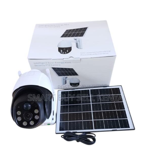 Weatherproof Housing 20mp Ultra Hd 4g PTZ Solar Security Camera