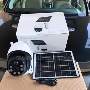 Remote Pan and Tilt 20mp Ultra Hd 4g PTZ Rotating Solar Camera