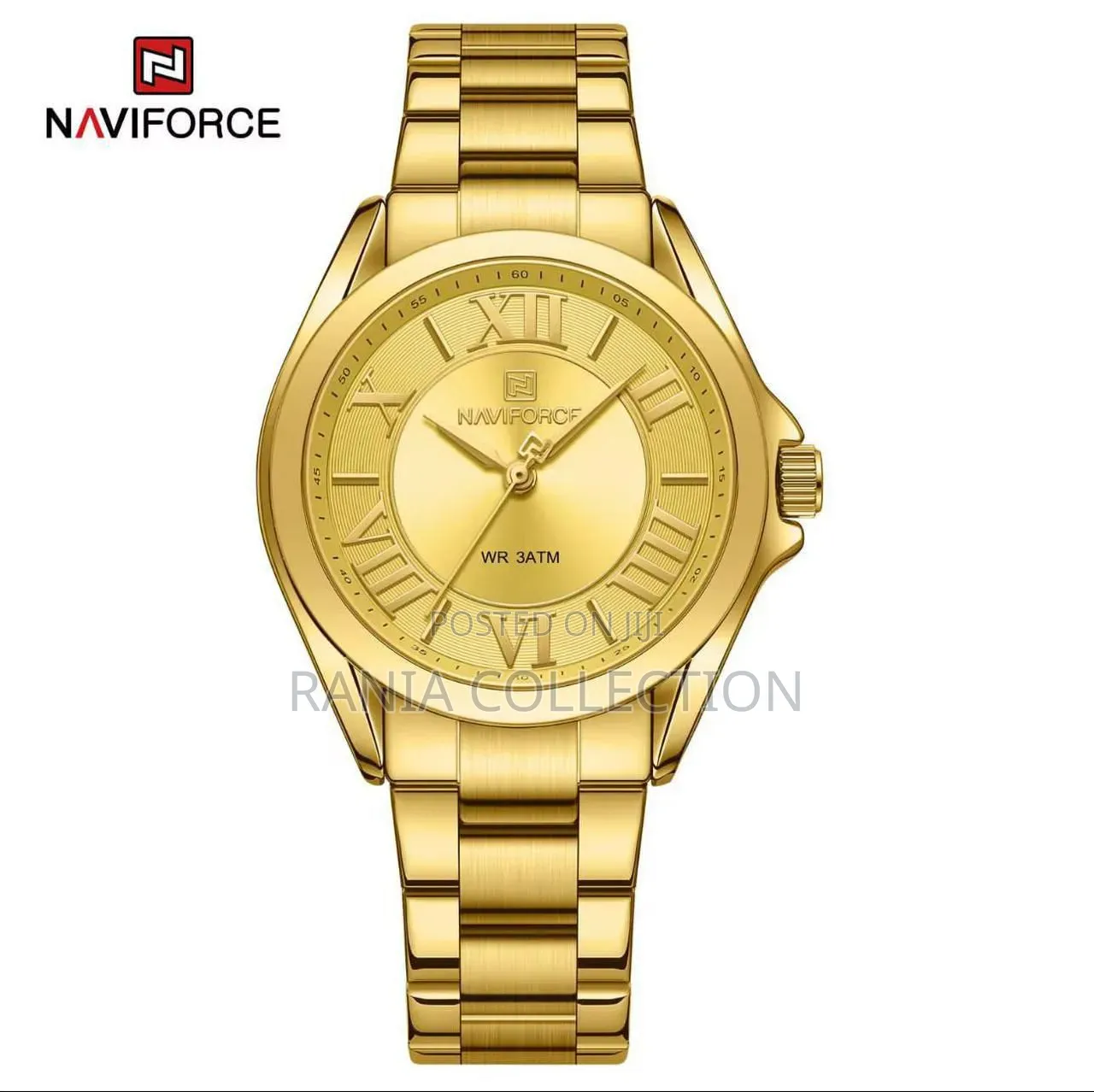 Quality Gold Naviforce Ladies Wristwatch