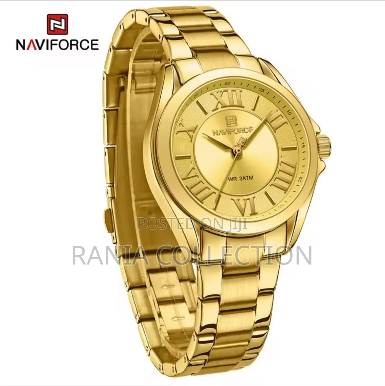 Quality Gold Naviforce Ladies Wristwatch