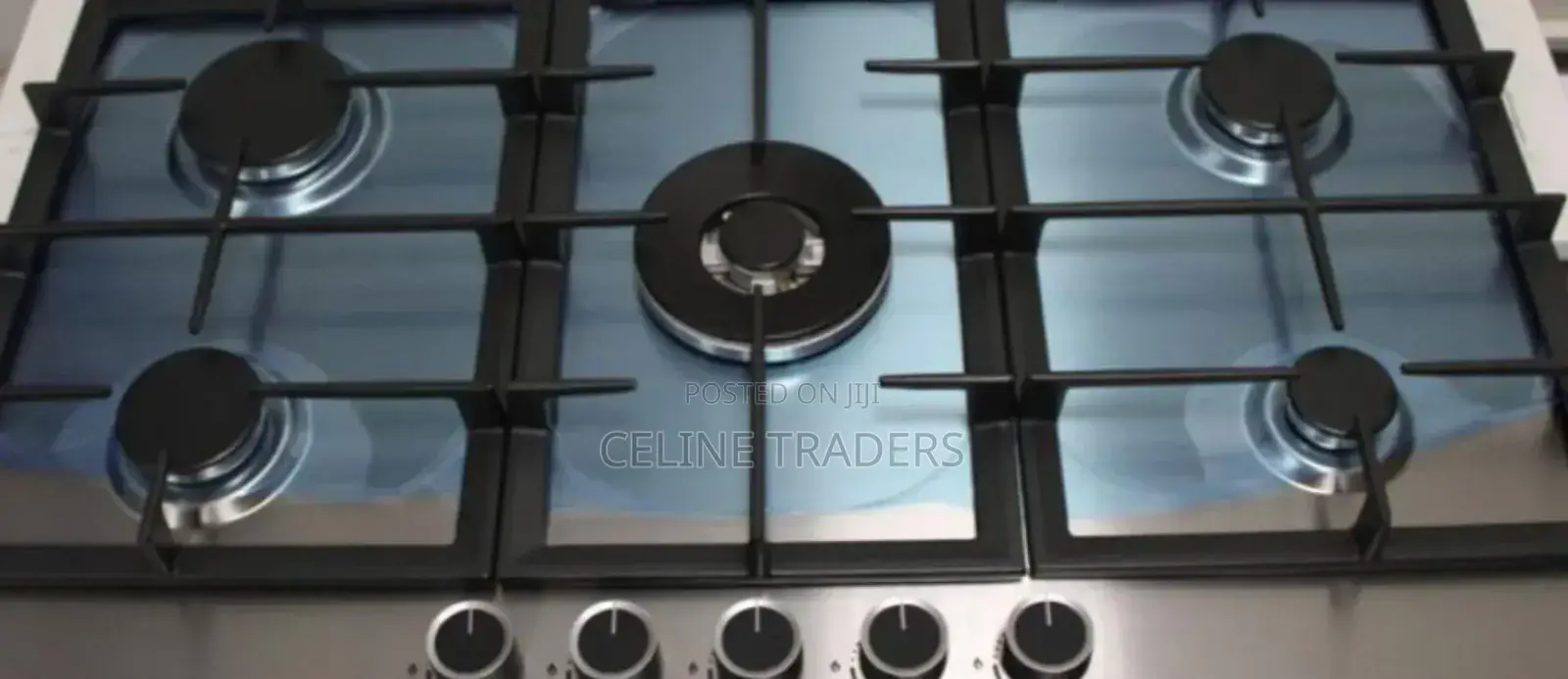 Roch 5 Burner Stainless Steel Hob