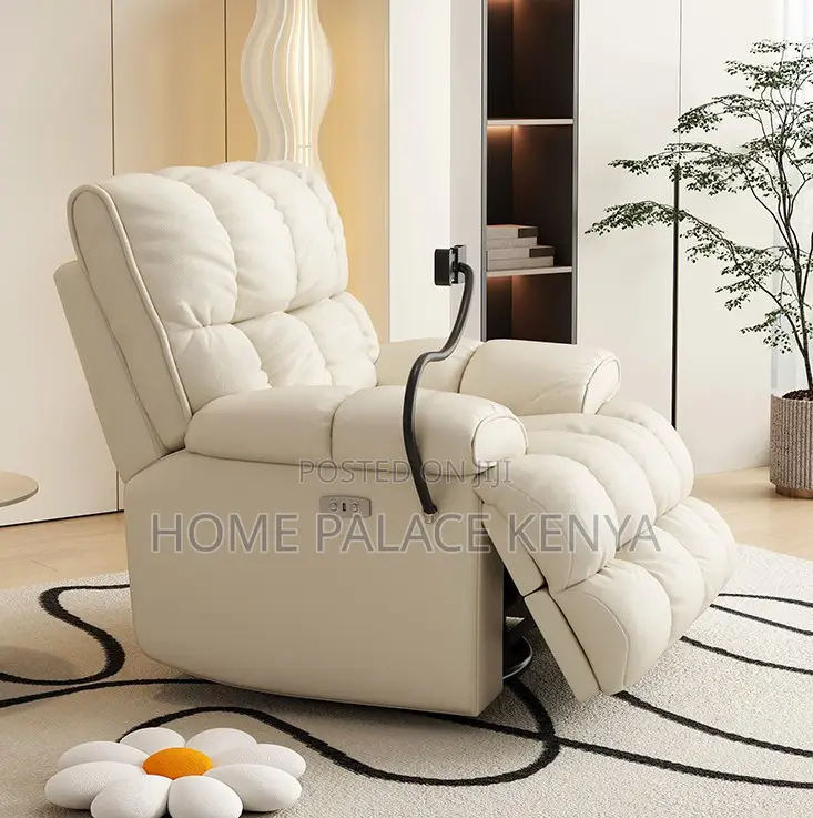 Home Sofa: Capsule Plush Rocking Electric Recliner