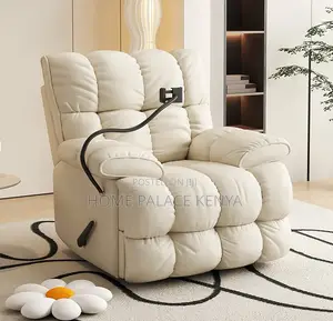 Home Sofa: Capsule Plush Rocking Electric Recliner