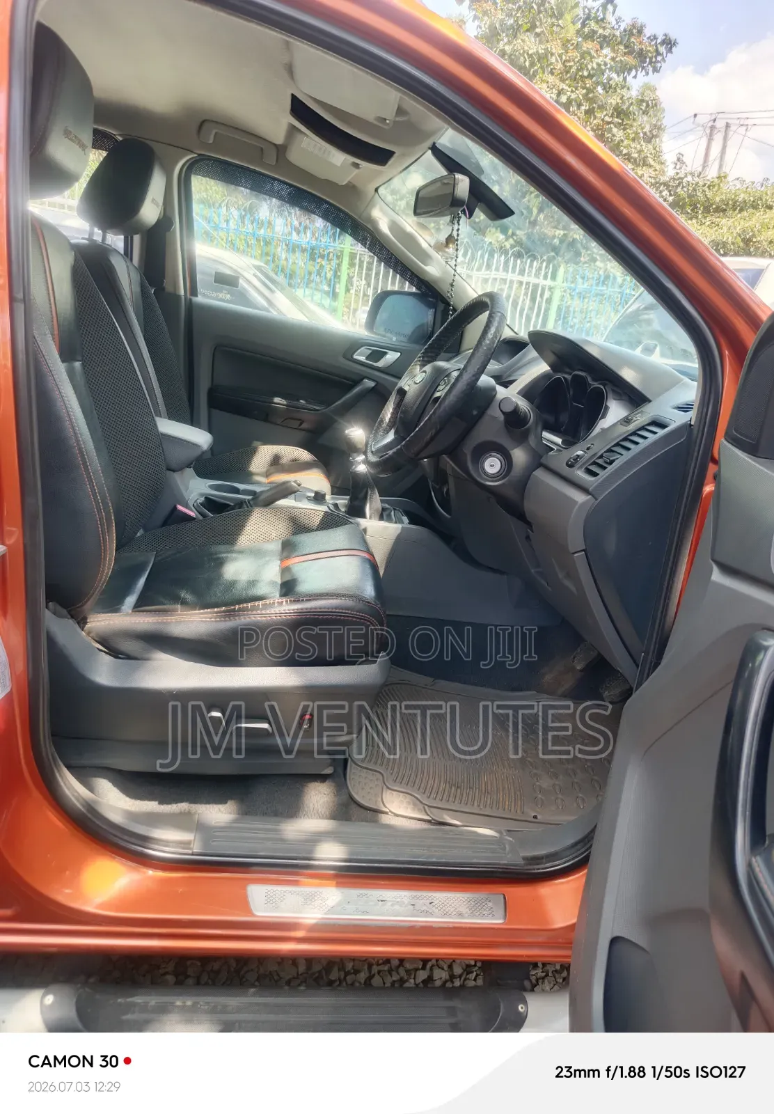 Ford Ranger Wildtrak 2014 Orange
