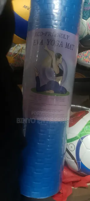 10mm Yoga Mat (Blue)
