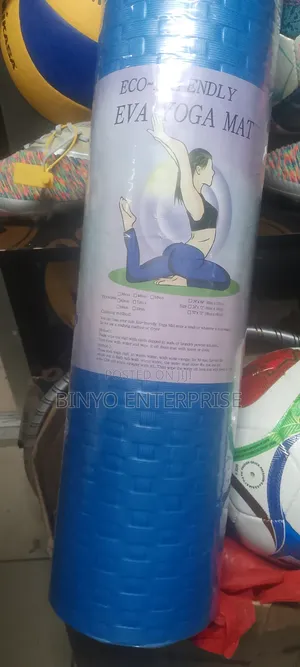 10mm Yoga Mat (Blue)