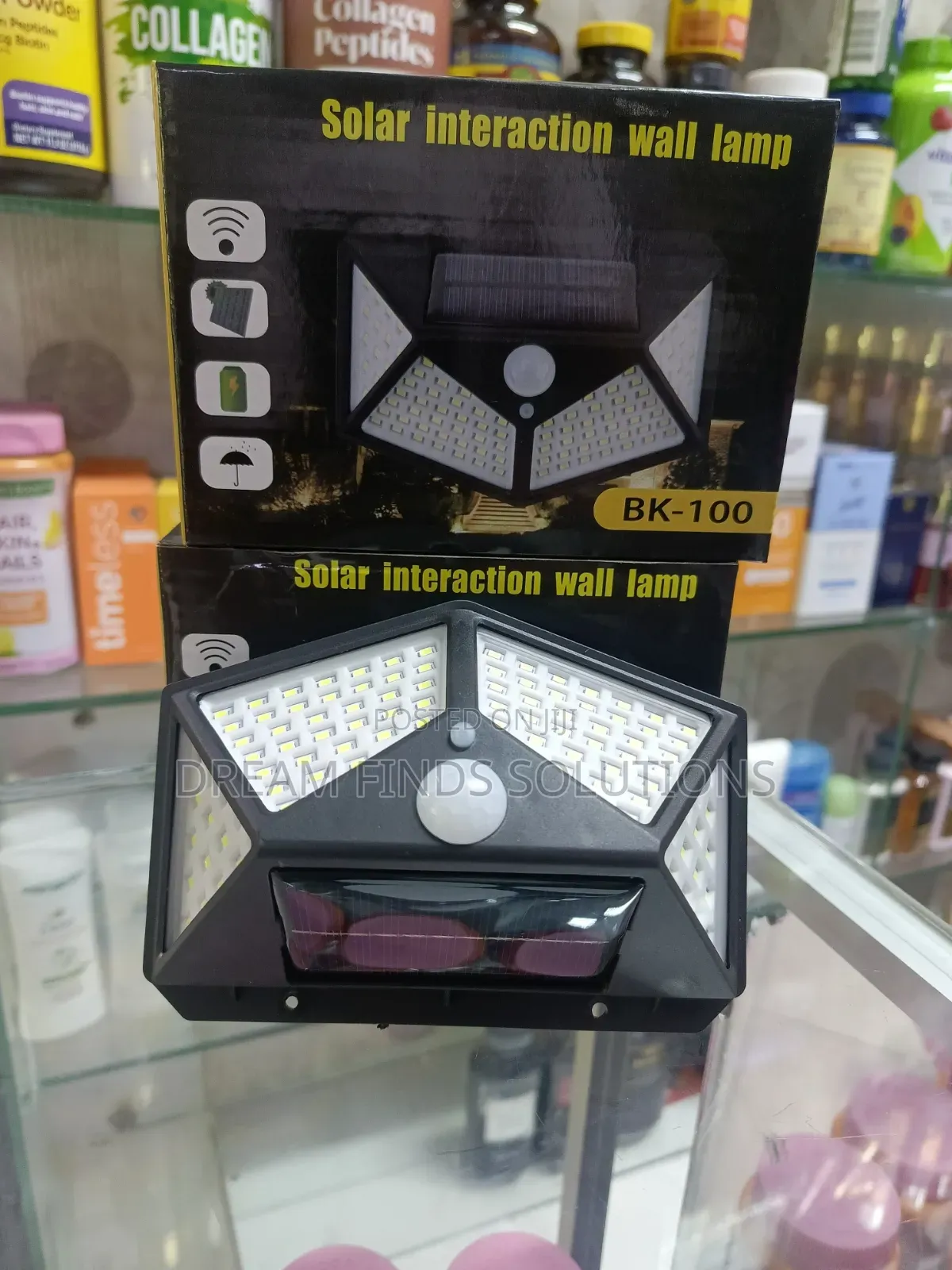 Stop Paying Electricity Bills! Bk-100 Solar Outdoor Security Lamp 2pcs