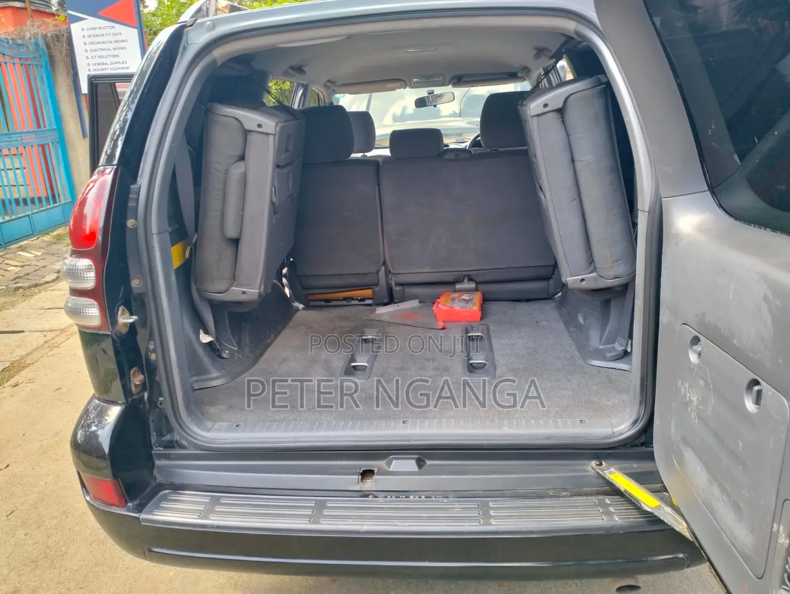 Toyota Land Cruiser Prado 2008 Matt Black