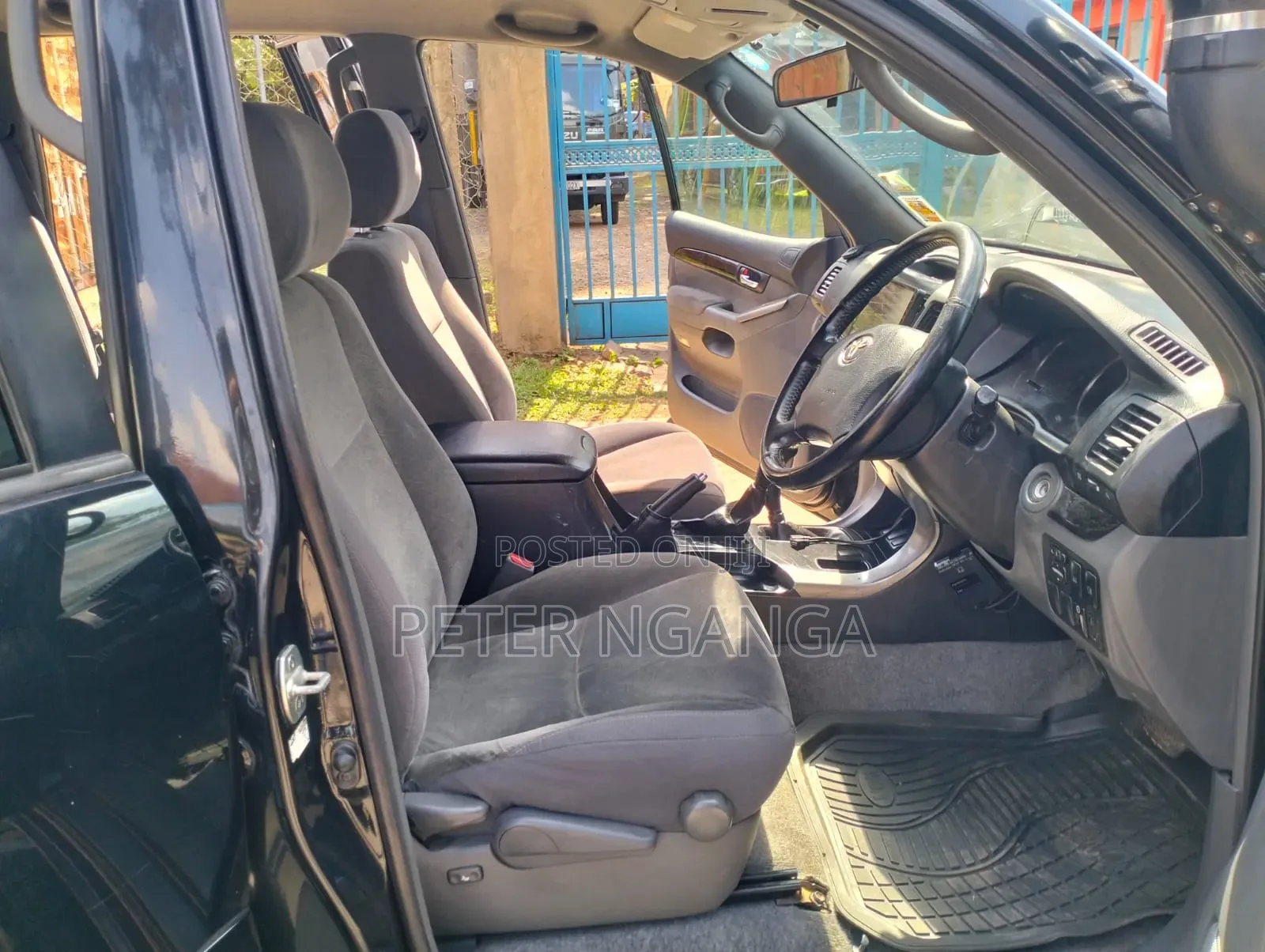 Toyota Land Cruiser Prado 2008 Matt Black