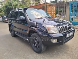 Toyota Land Cruiser Prado 2008 Matt Black