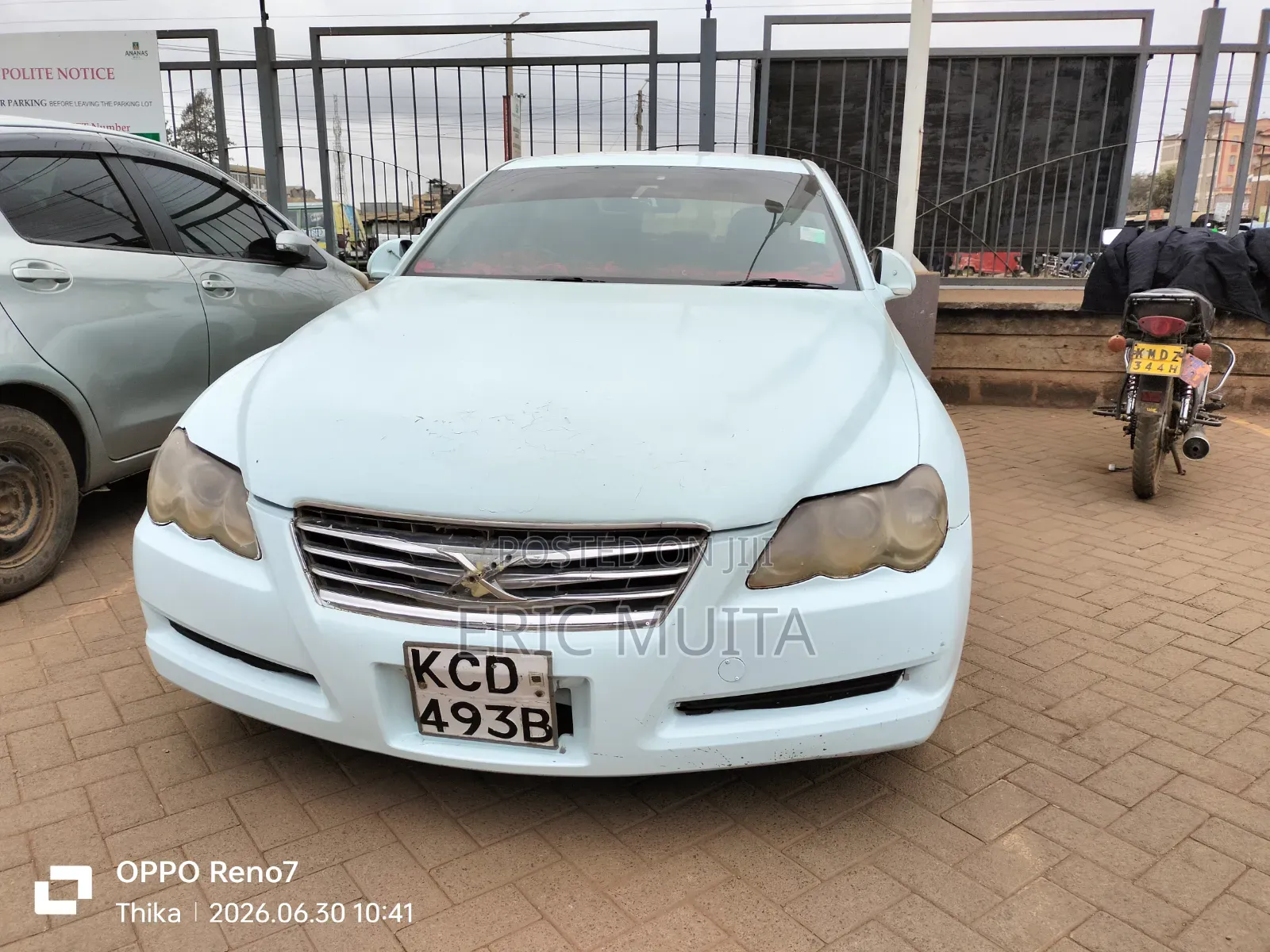 Toyota Mark X 2008 White