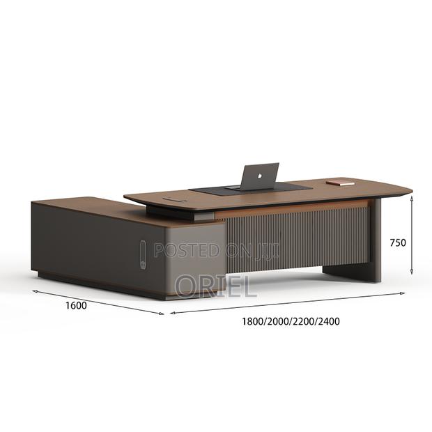 Office Desk : 2 Metres Executive Desk - thumbnail 5