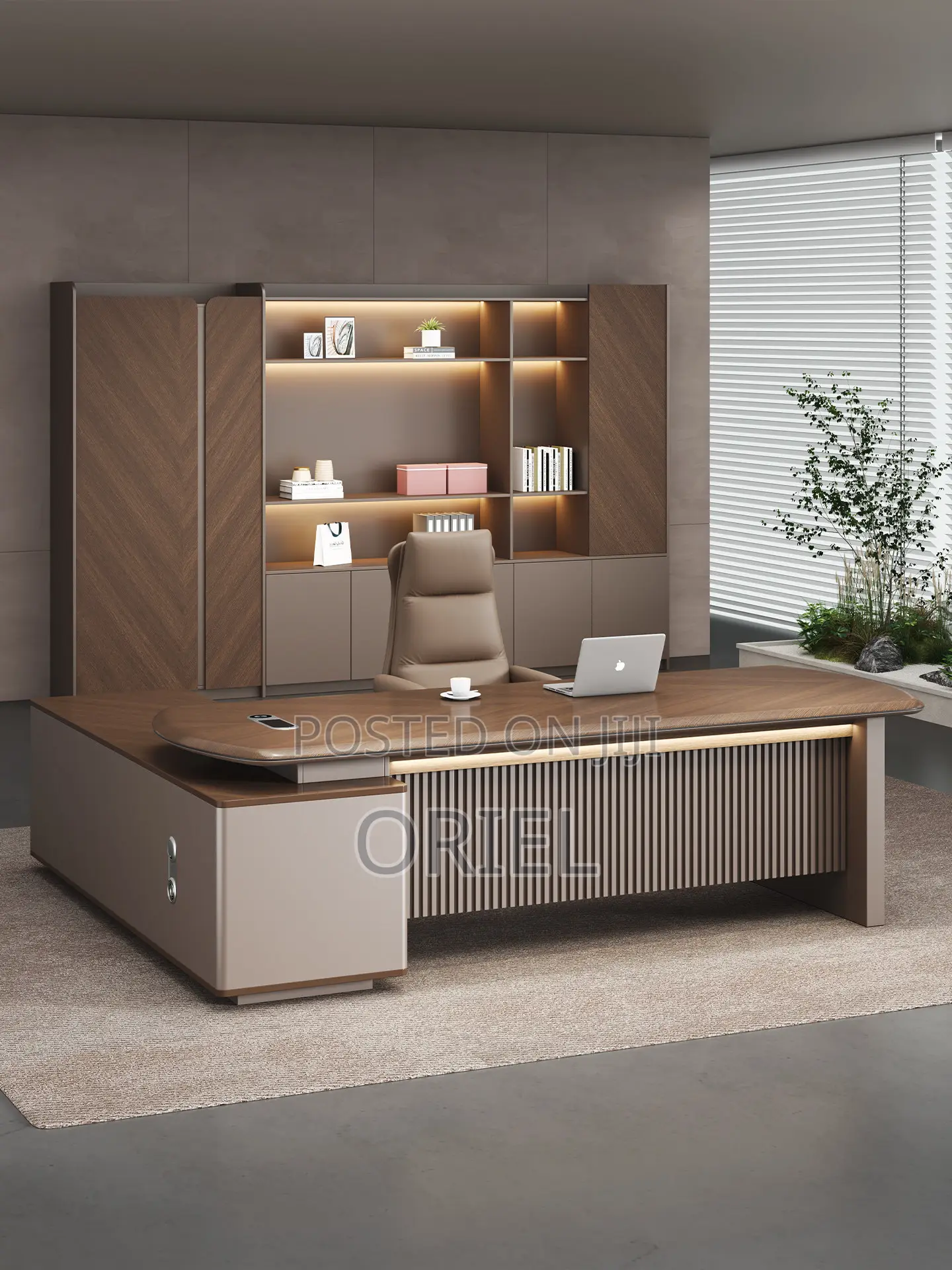 Office Desk : 2 Metres Executive Desk