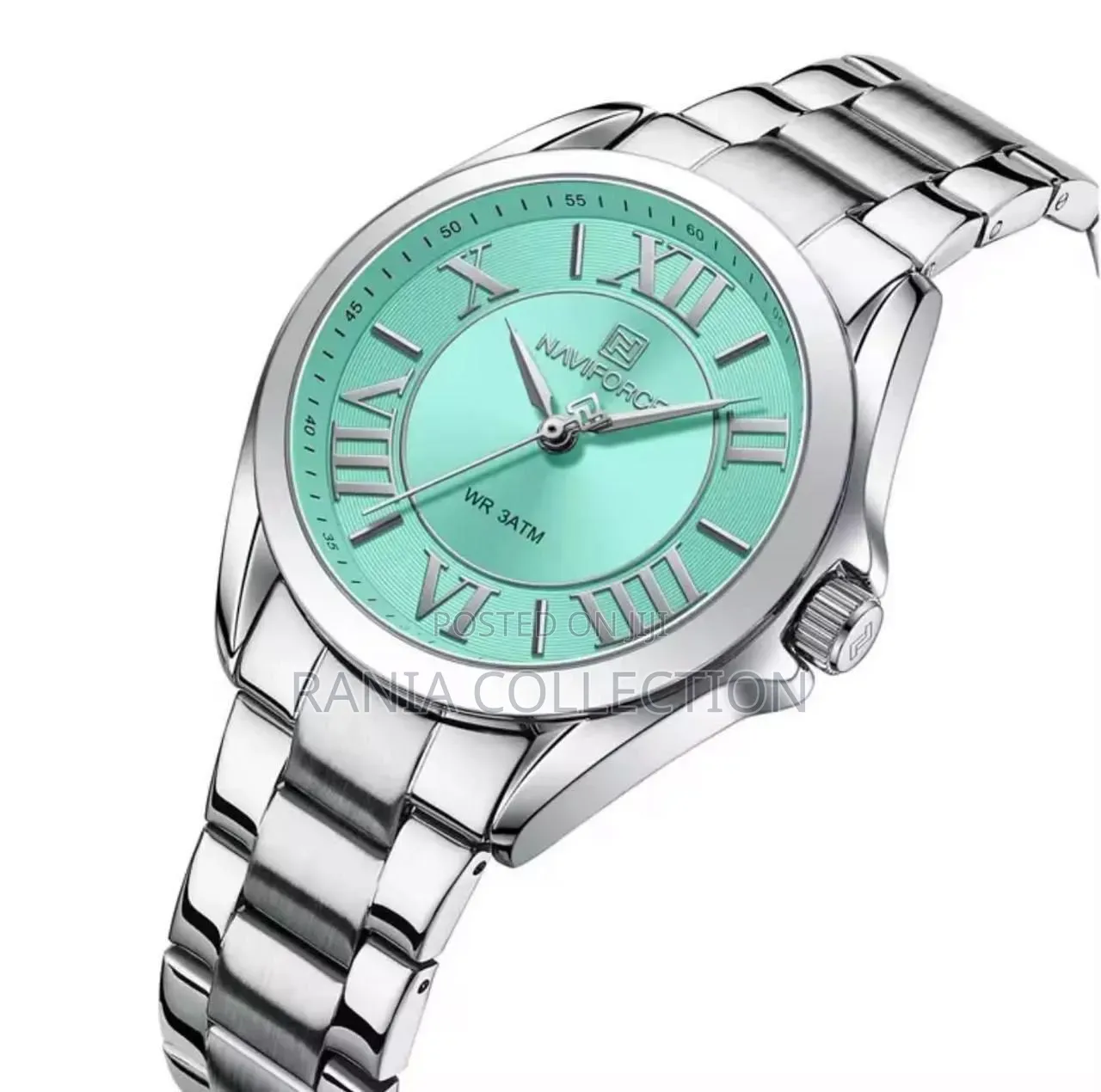 Turquoise Naviforce Ladies Wristwatch