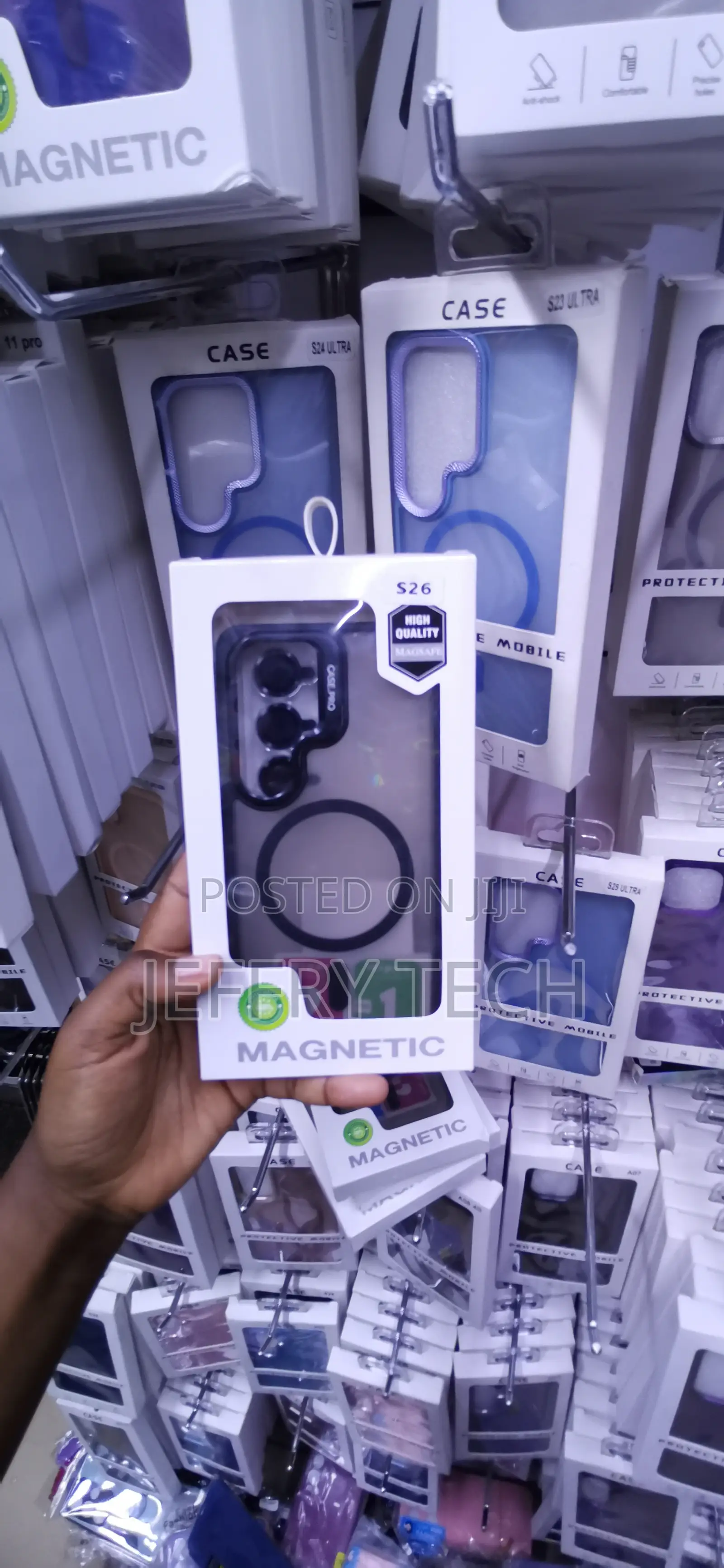 S26 Translucent Back Panel-Distinct Cutouts Case