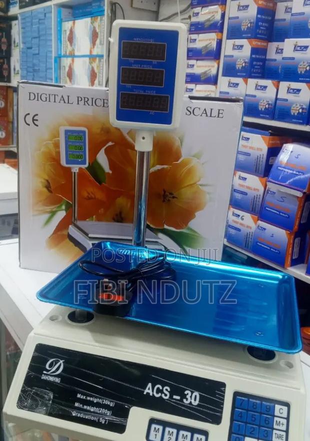 Generic High Quality Acs 30 Rechargeable Weighing Scale - main view
