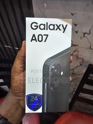 New Samsung Galaxy A07 4G 128 GB Black