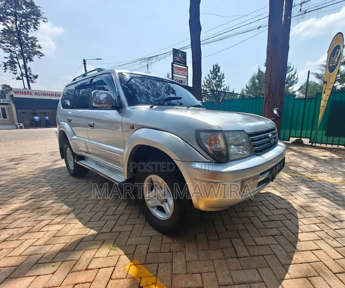 Toyota Land Cruiser Prado 2002 Silver