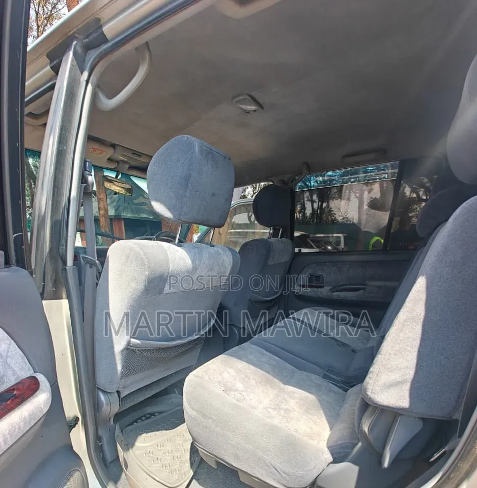 Toyota Land Cruiser Prado 2002 Silver