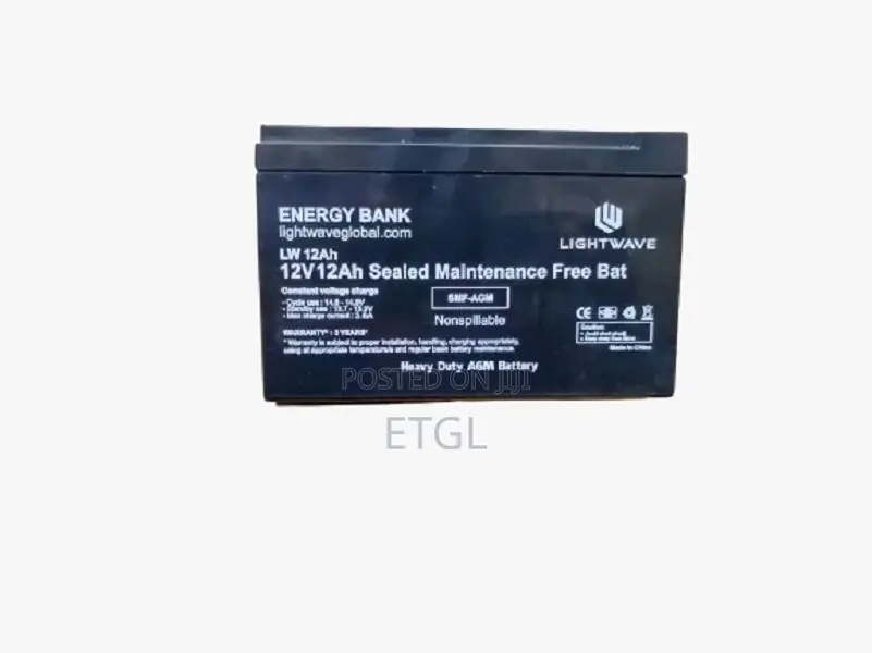 Lightwave Battery 12v 12ah