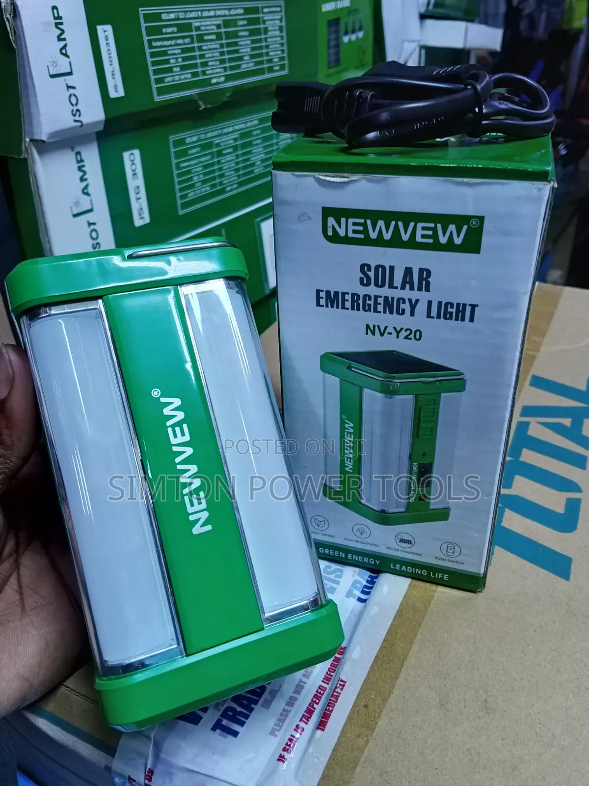 Newvew Solar Emergency Light