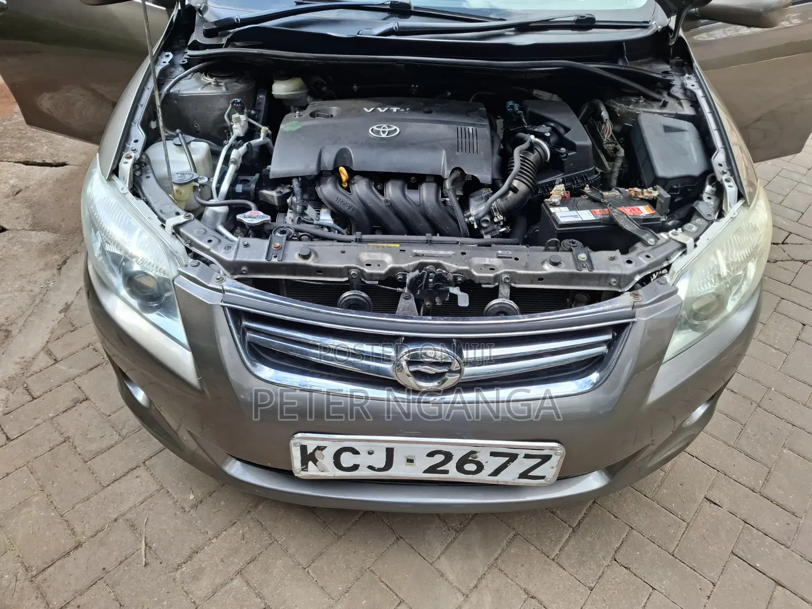 Toyota Corolla Fielder 2010 Gray