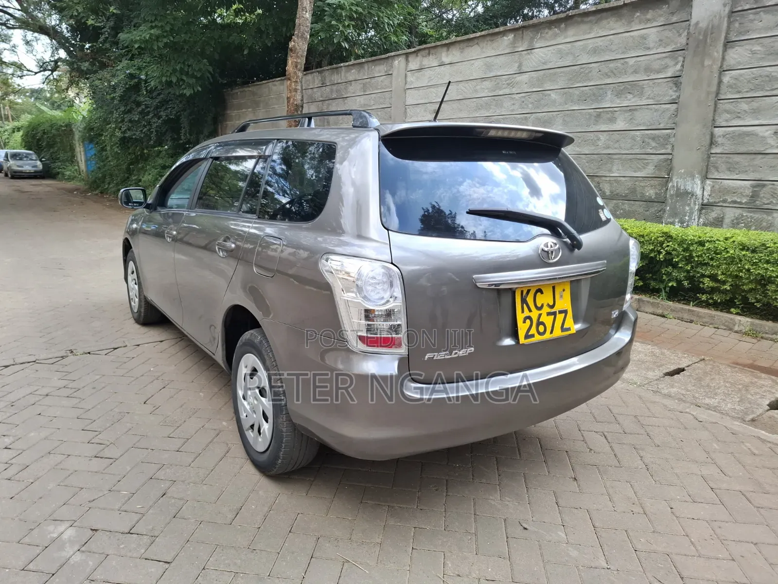 Toyota Corolla Fielder 2010 Gray