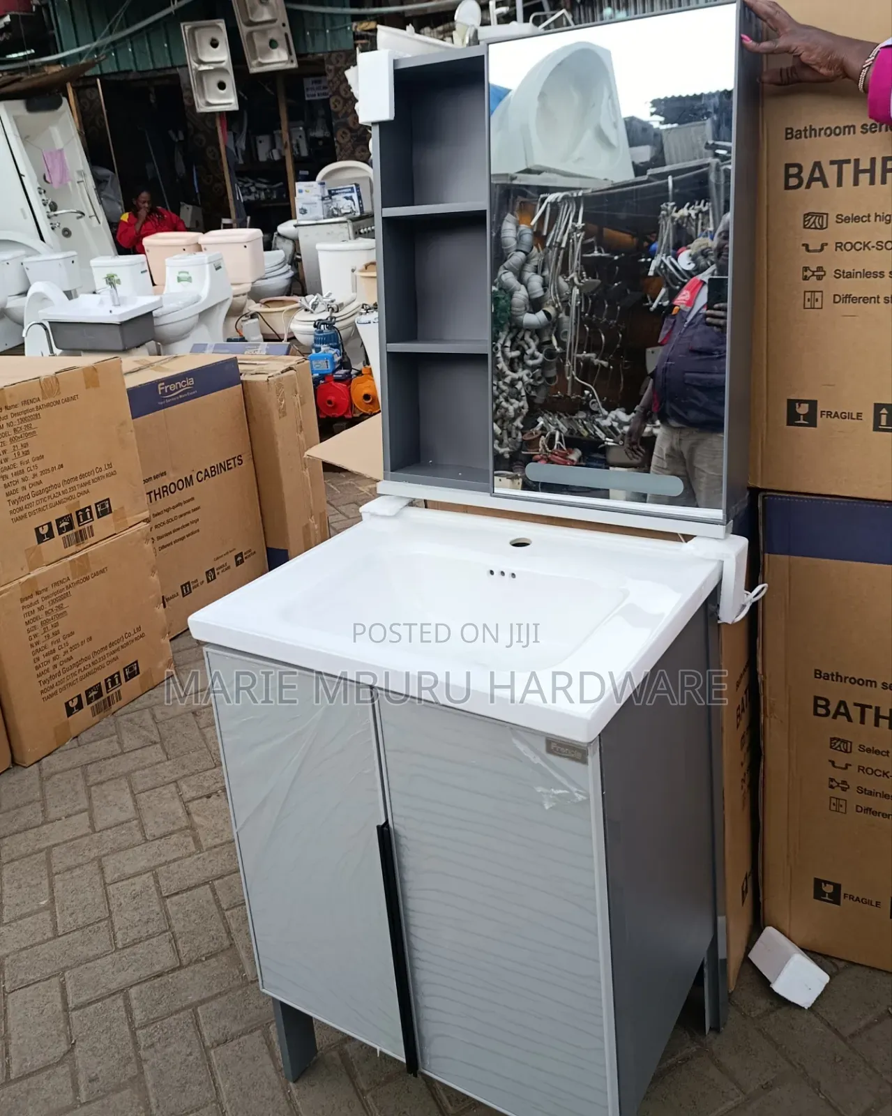 Carbinet Stand , Mirror
