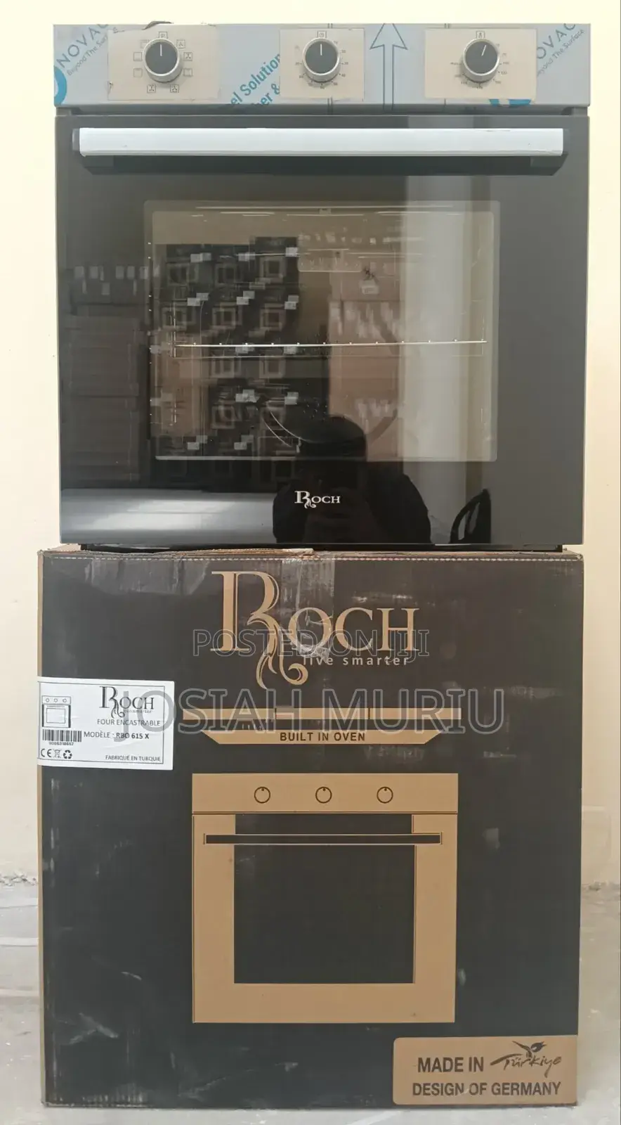 Roch 615 X 60 Cm Built Oven