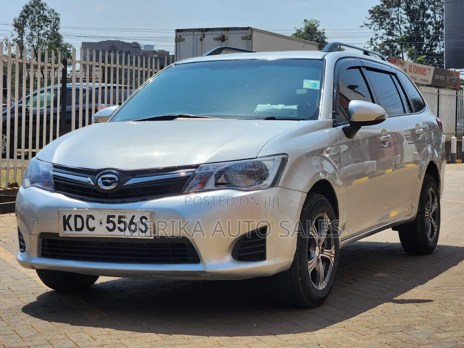 Toyota Corolla Fielder 2014 Silver