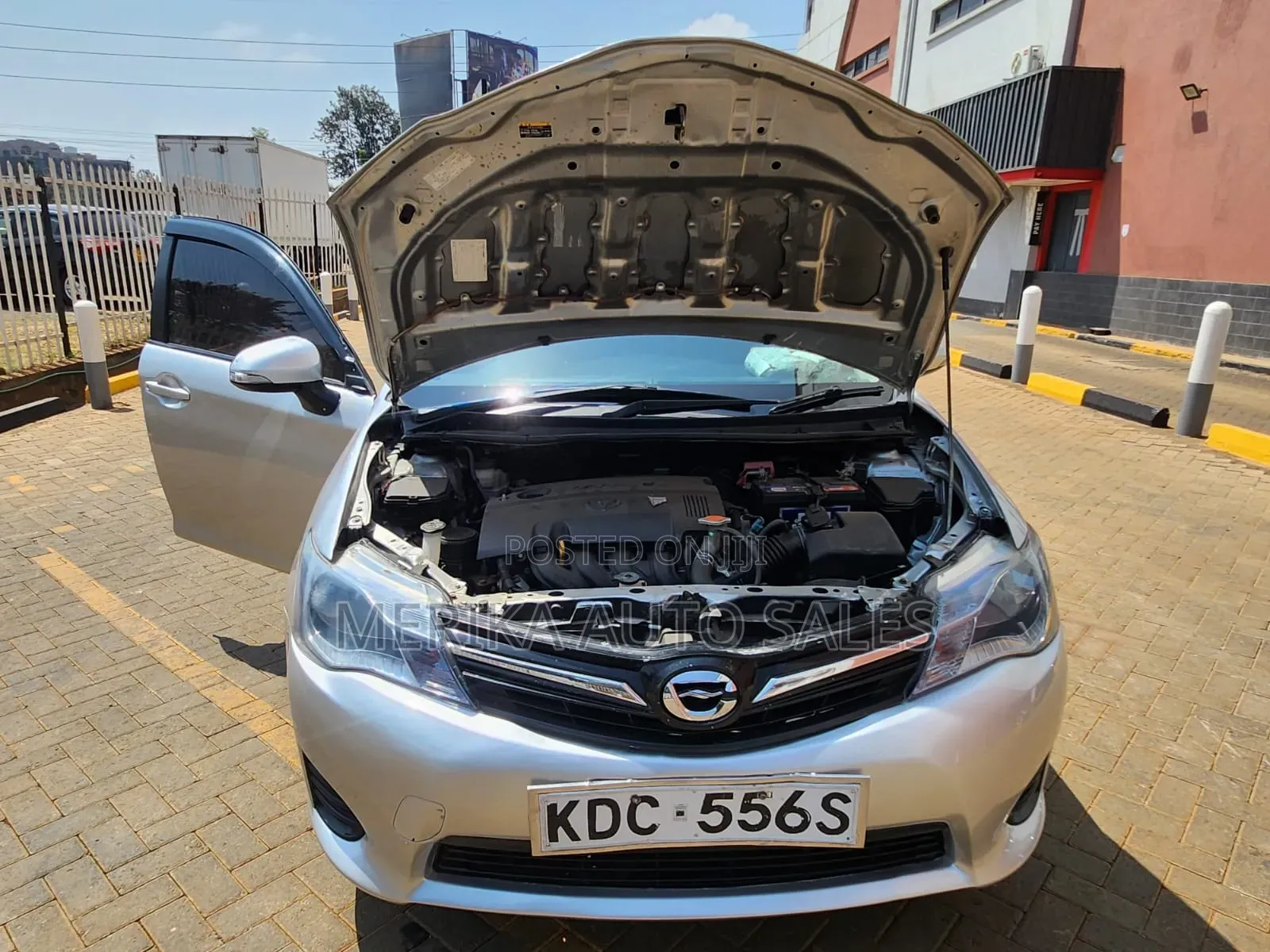 Toyota Corolla Fielder 2014 Silver