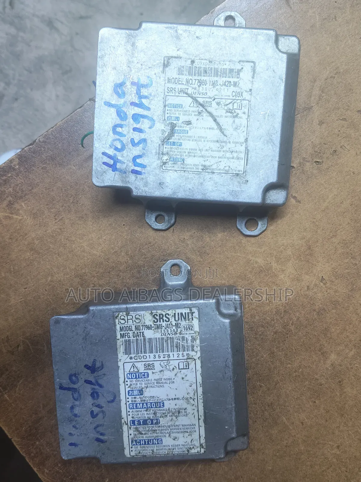 Honda Insight SRS Airbag Computer.