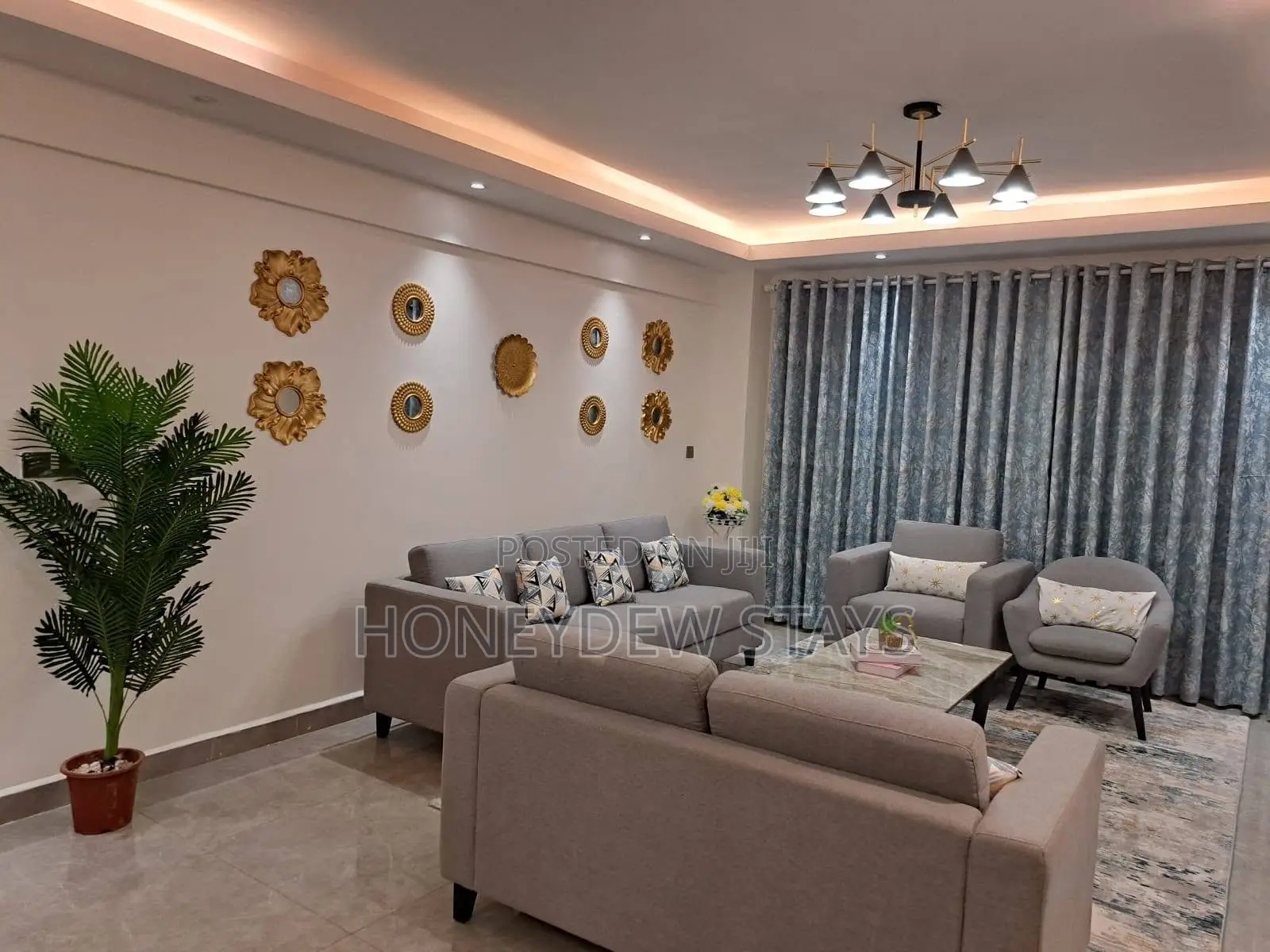 Furnished 5bdrm Apartment in Cozy Garden, Hurlingham for rent
