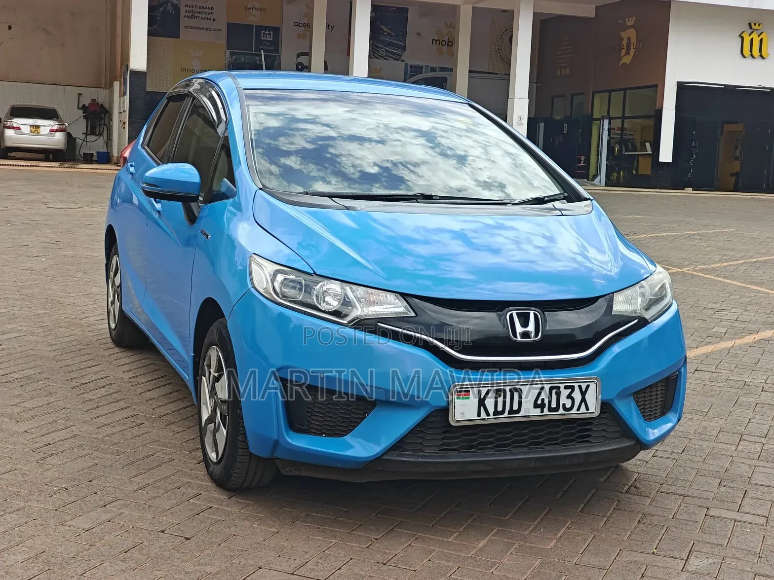 Honda Fit 2014 Blue