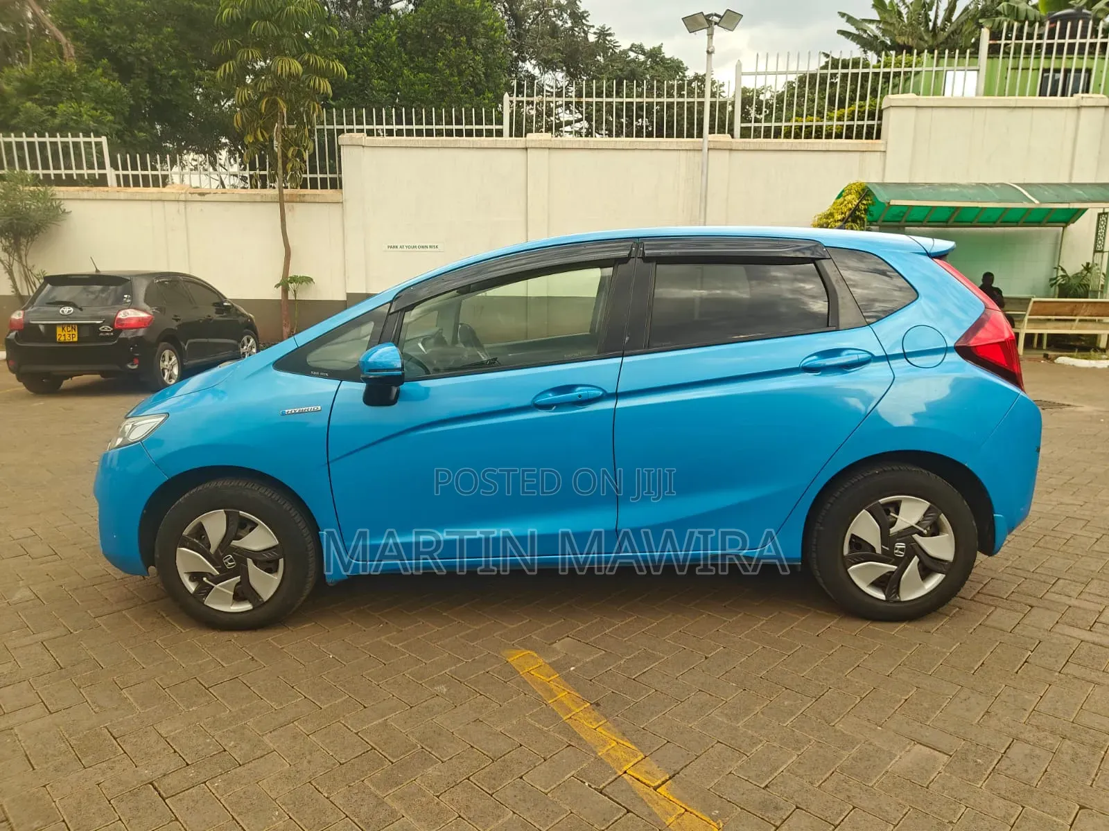 Honda Fit 2014 Blue