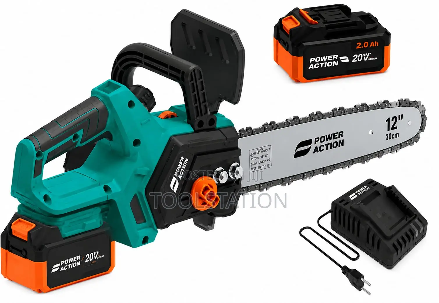 Cordless Chainsaw 12 Inch With 4ah H/Duty Battery And Charger