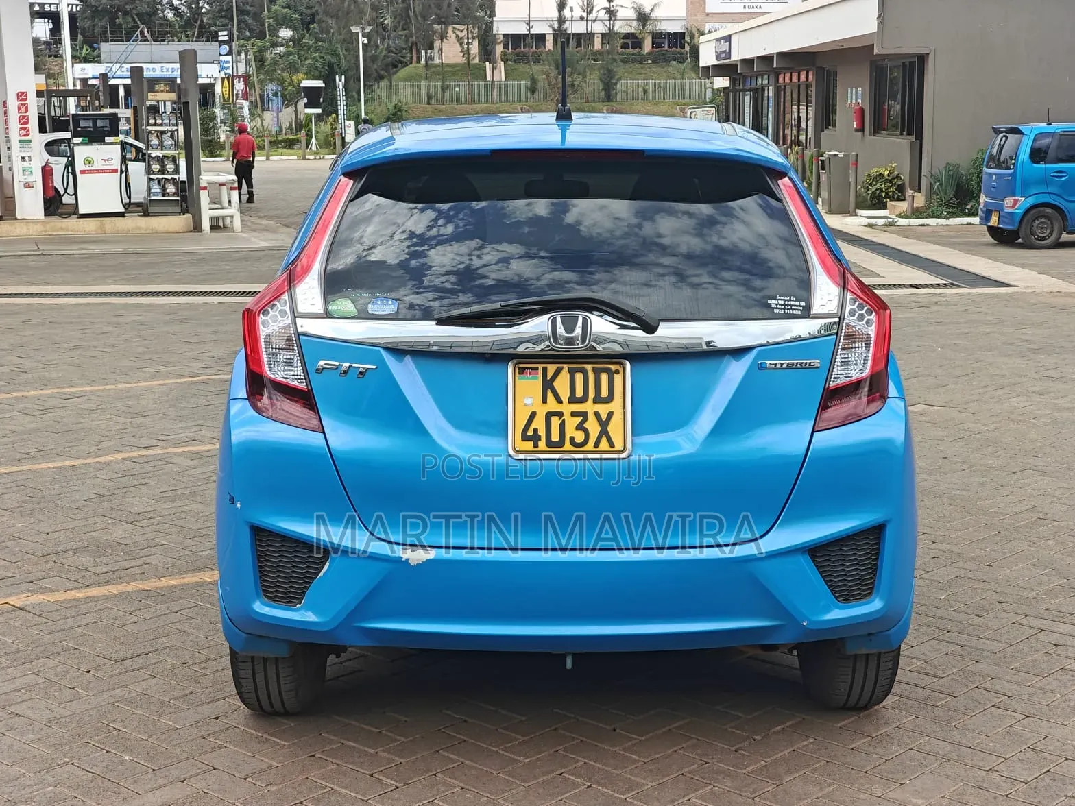 Honda Fit 2014 Blue