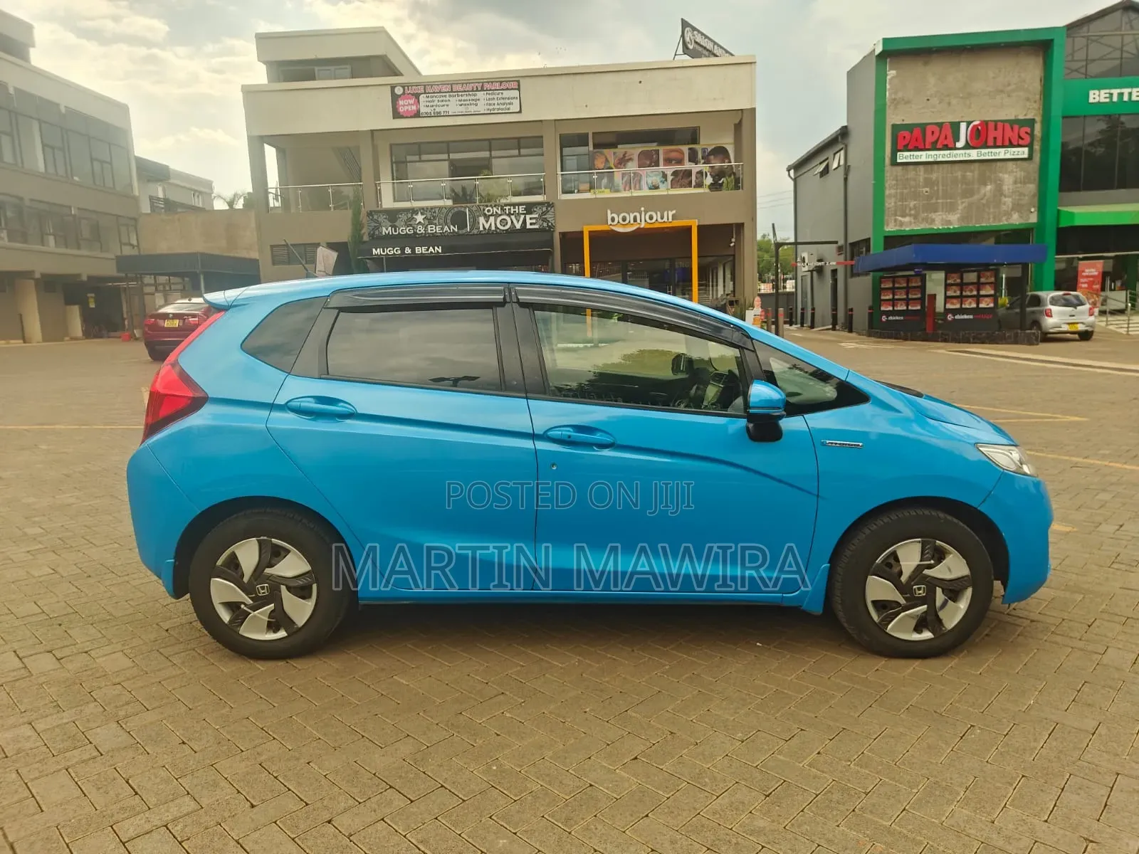 Honda Fit 2014 Blue