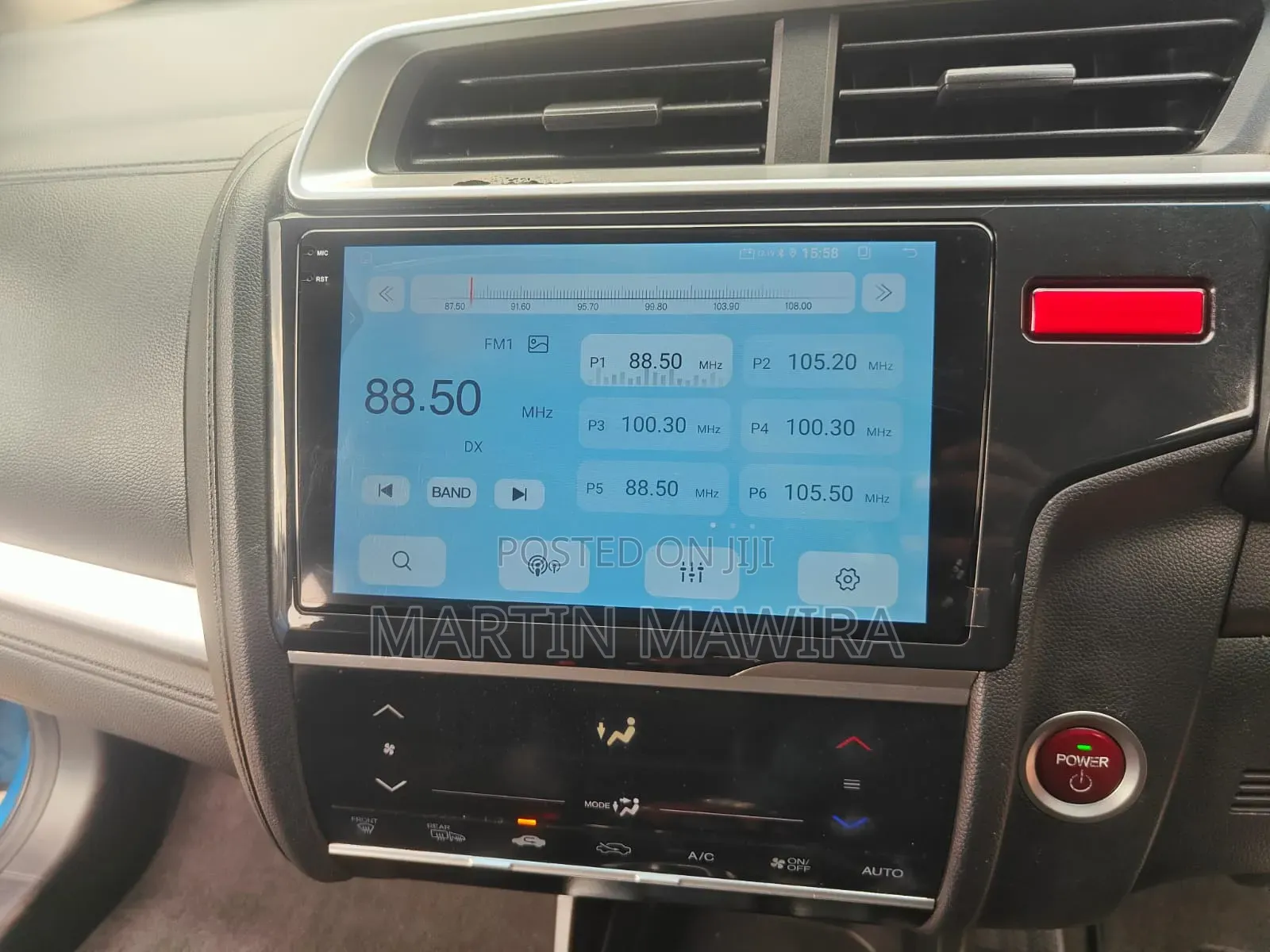 Honda Fit 2014 Blue