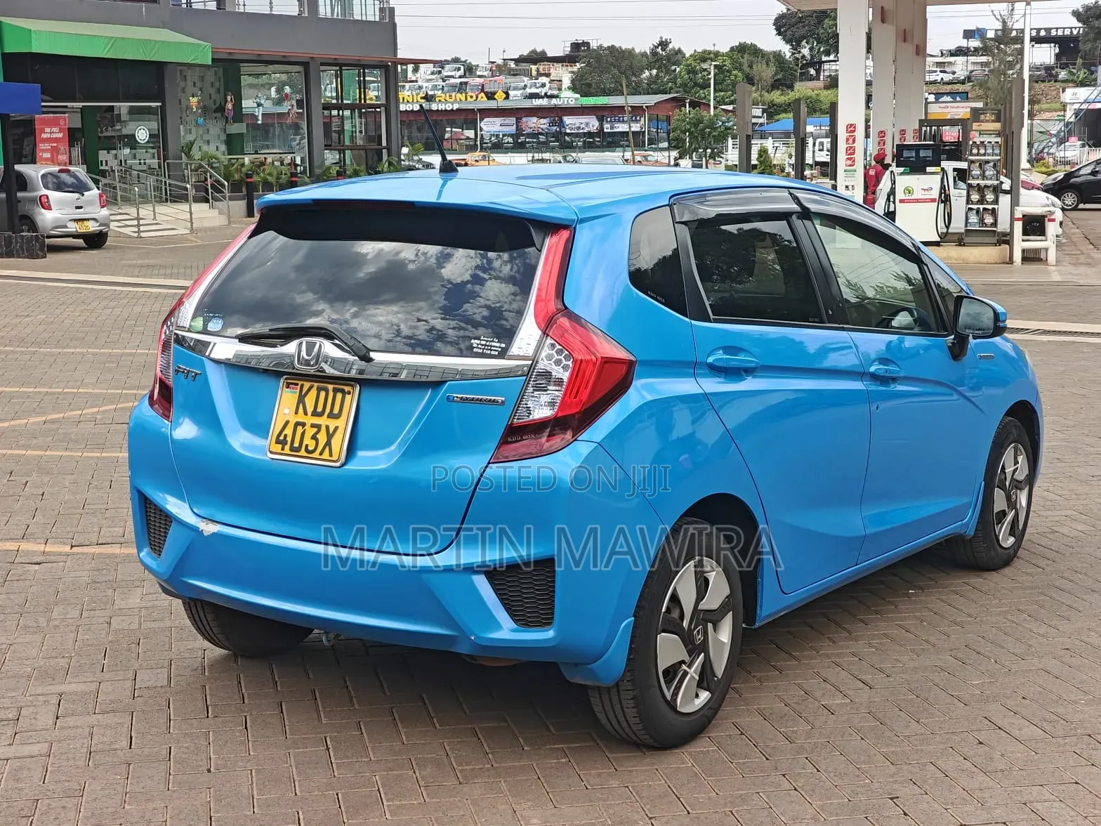 Honda Fit 2014 Blue