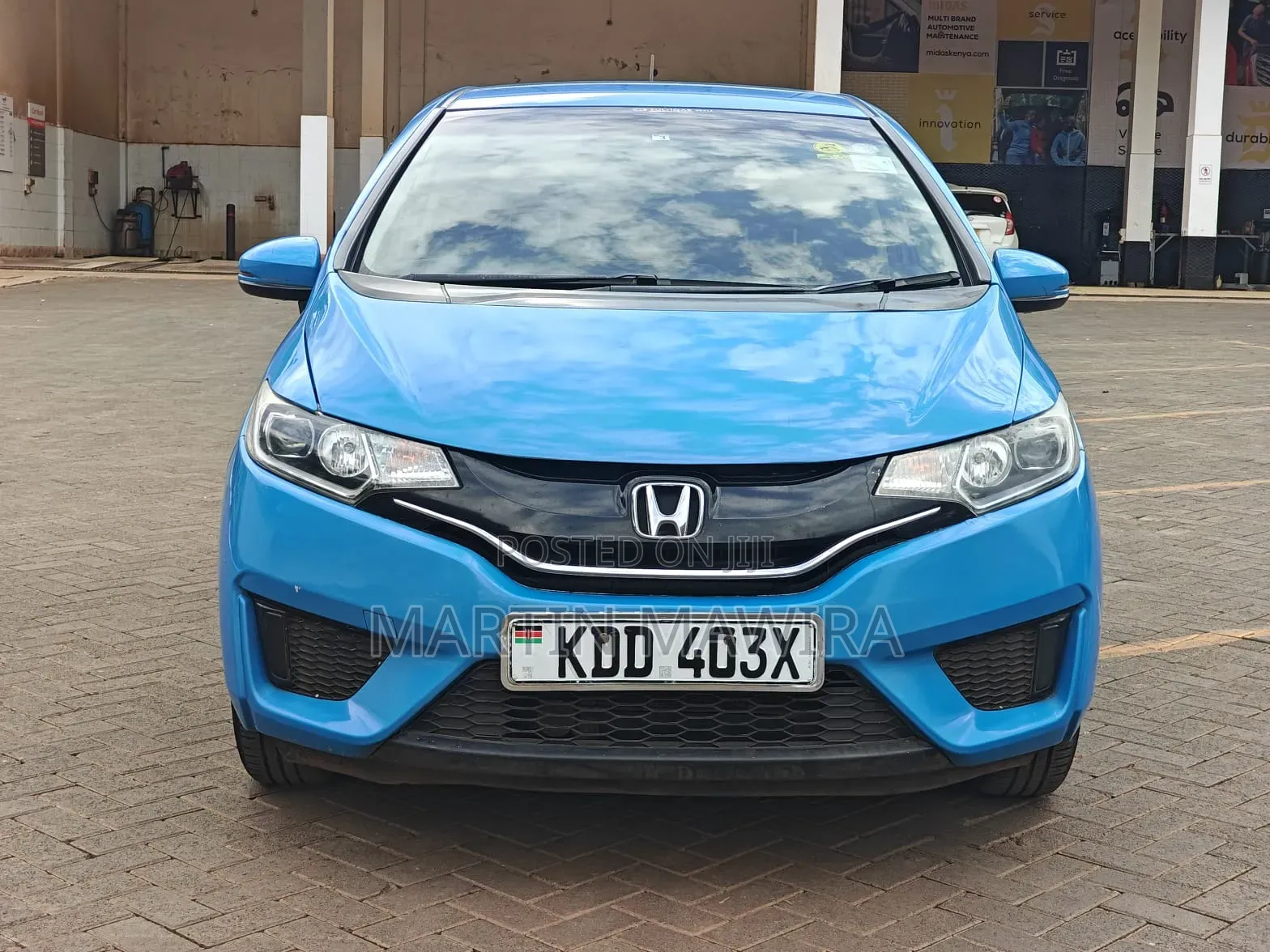 Honda Fit 2014 Blue