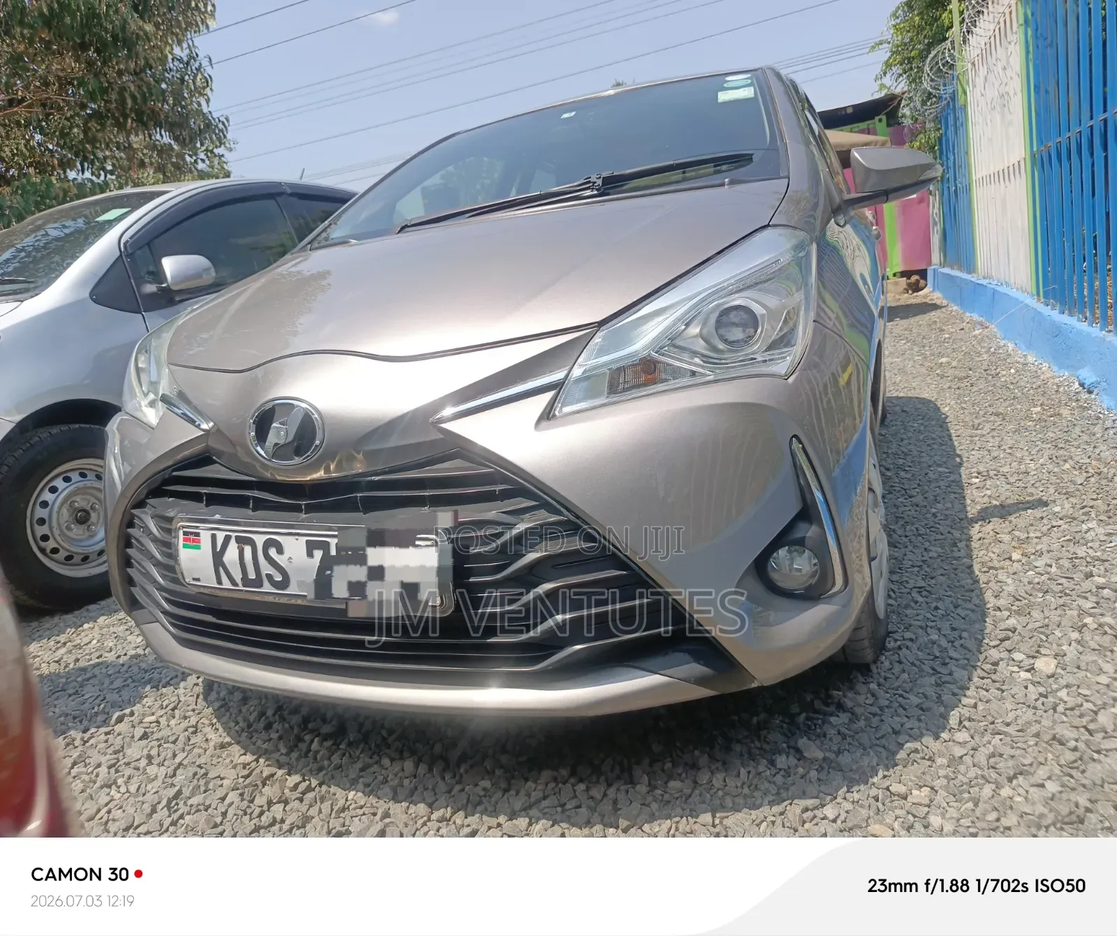Toyota Vitz 2018 Gray