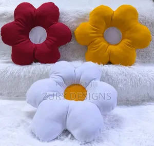 Beautiful Sunflower Pillows for Decorating a Living Room or Bedroom.