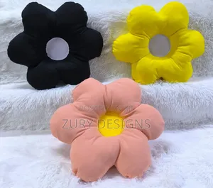 Beautiful Sunflower Pillows for Decorating a Living Room or Bedroom.